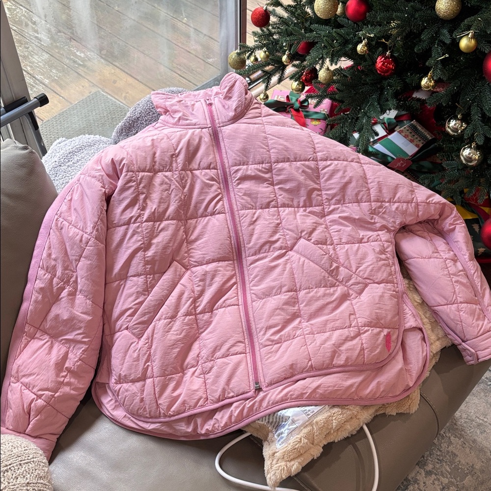 Free People Pippa Jacket in Pink (Small)